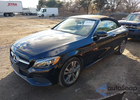 2017 Mercedes-Benz C 300 4Matic из США, поврежденный, VIN WDDWK4KB5HF505797